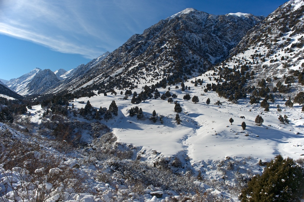Аламединское ущелье, Кыргызстан