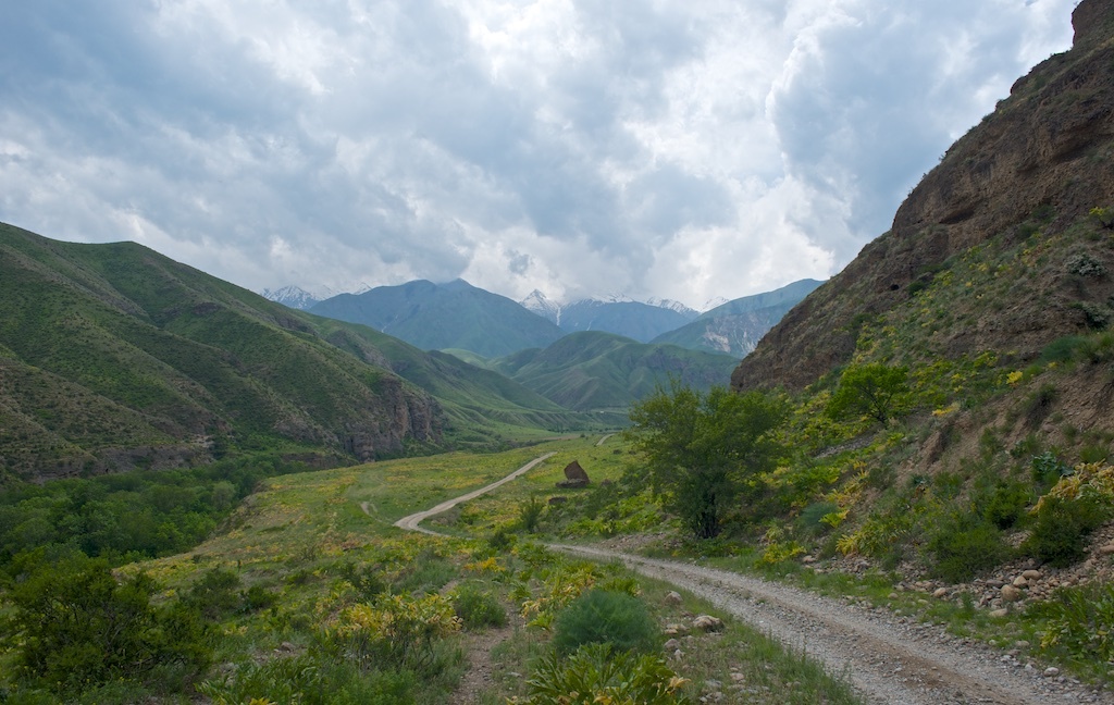 долина реки Кара-Кулджа